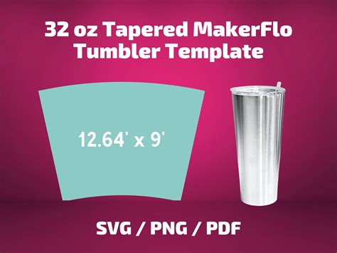 tapered tumbler template free|free tapered label generator.